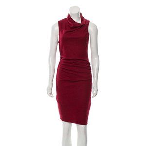 HELMUT LANG Wool Knee-Length Dress